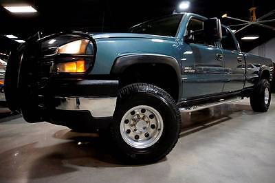 2006 Chevrolet Silverado 3500 LT1 4dr Crew Cab 4WD LB 06  K3500HD LT1 6.6L Duramax LBZ Diesel Allison 4X4 SRW LB 146k JVC Carfax TX