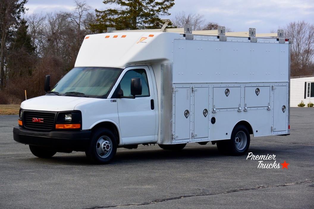 2008 GMC Savana  2008 GMC Savana G3500 14' Utilimaster Enclosed Utility Service Van Only 90k