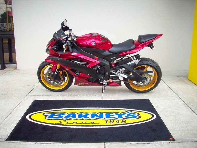 2007 Yamaha YZF-R6 Candy Red