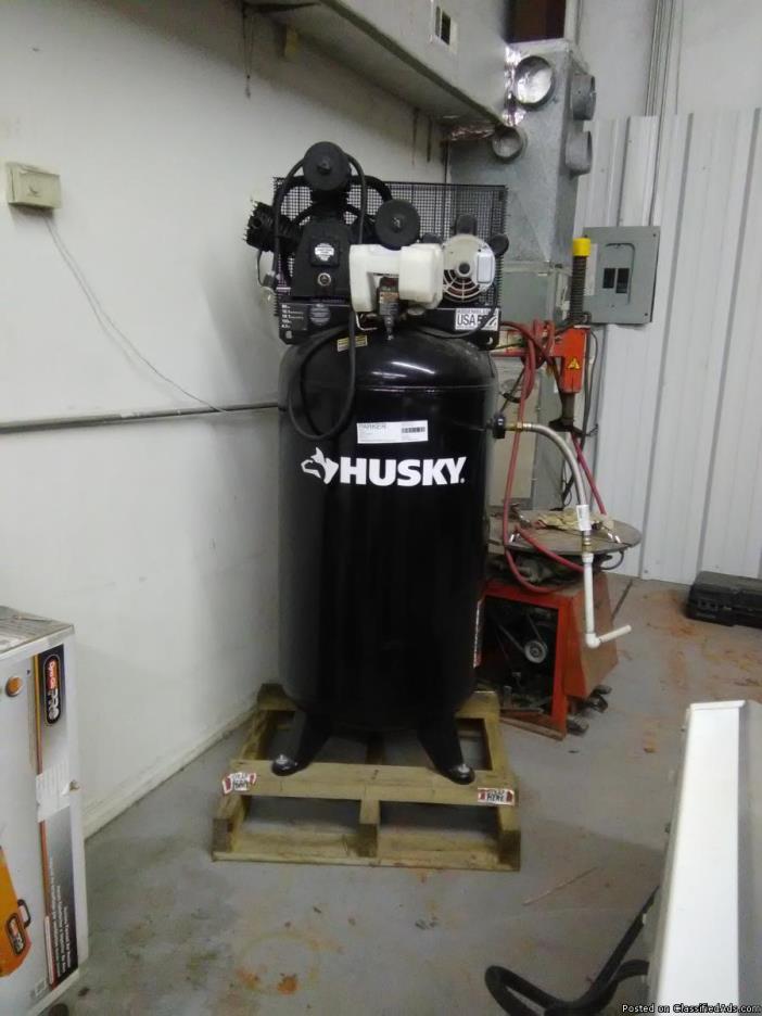 Husky shop compressor, 0