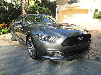 2015 Ford Mustang EcoBoost Premium Coupe 2-Door 2015 FORD MUSTANG PREMIUM ECOBOOST COUPE