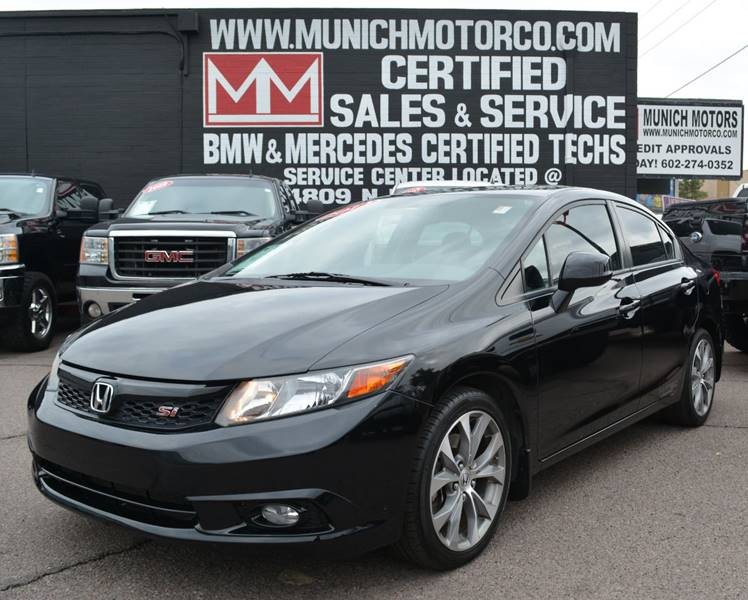 2012 Honda Civic Si 4dr Sedan