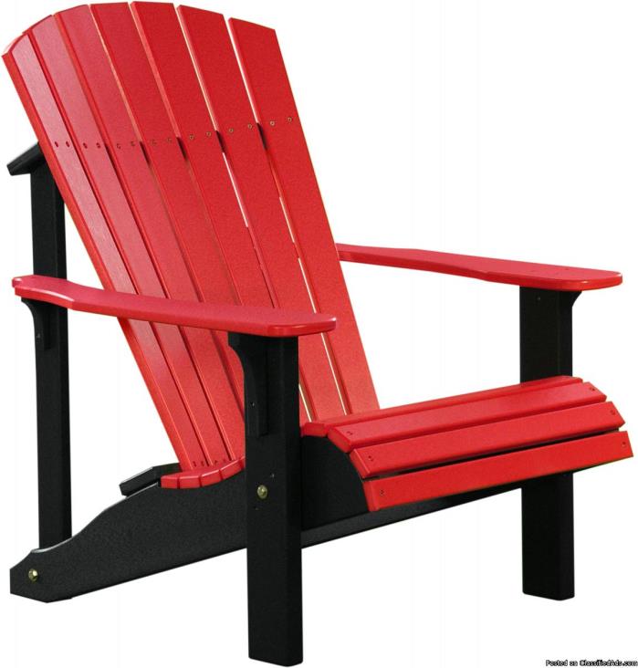 Poly Deluxe Adirondack Chair, 1