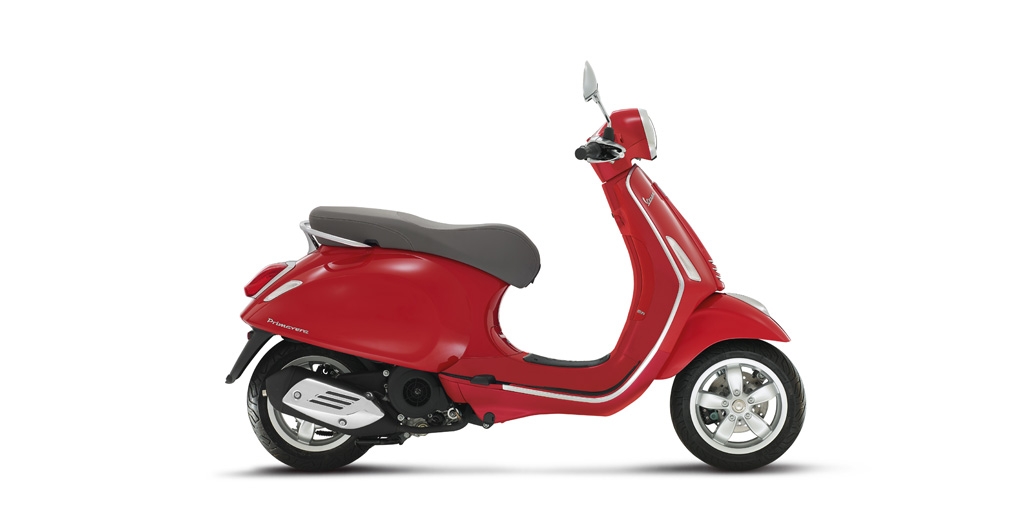 2017  Vespa  Primavera 50 Rosso Dragon