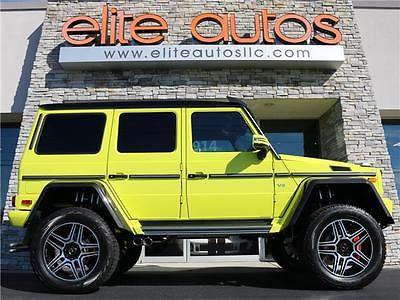 2017 Mercedes-Benz G-Class G550 4x4 Squared 2017 Mercedes-Benz G550 4x4 Squared ELECTRIC BEAM Rare ONLY 90 DELIVERY MILES