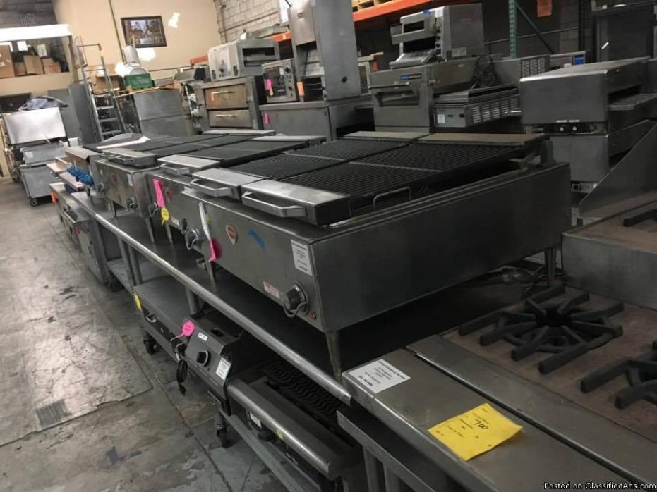 Grills / Griddles / Charbroilers / Ovens / Cooking Equipment