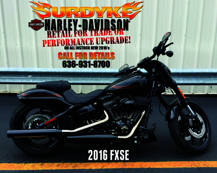 2016 Harley-Davidson FXSE - CVO Pro Street Breakout