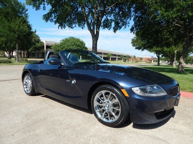 2007 BMW Z4 2dr CONVERTIBLE 3.0i LEATHER/ CARFAX/ CHROME WHEELS/ FINANCING