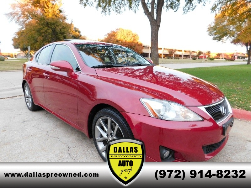 2013 Lexus IS 250 4dr Sport LEATHER/ HTD SEATS/ SUNROOF/ IMMACULATE/ FINANCING