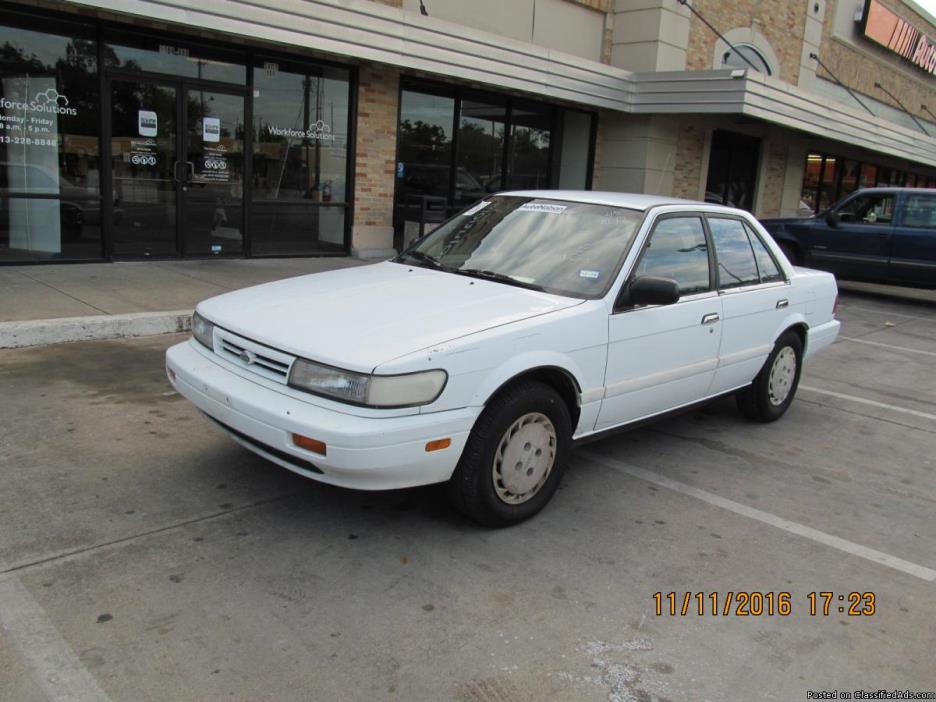 1990 Nissan Stanza XE