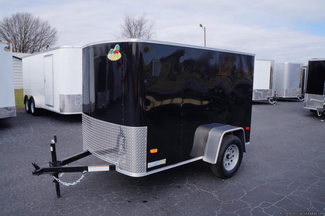 2017 5 x 8 ENCLOSED TRAILER (NEW)