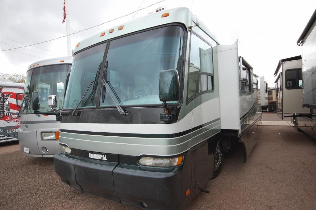 2000 Safari Continental 40' Diesel Pusher 2 Slides N