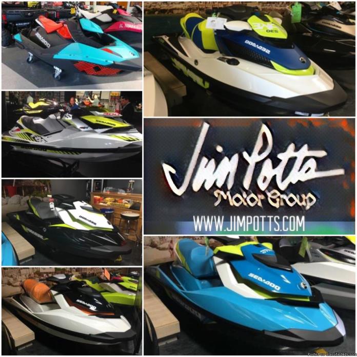 SALE! NEW 2017 2016 AND 2015 SEA-DOO WATERCRAFT BEST PRICE GUARANTEED! - As Low...