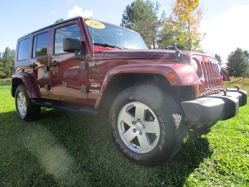 2007 Jeep Wrangler Unlimited Sahara 4x4 4dr SUV