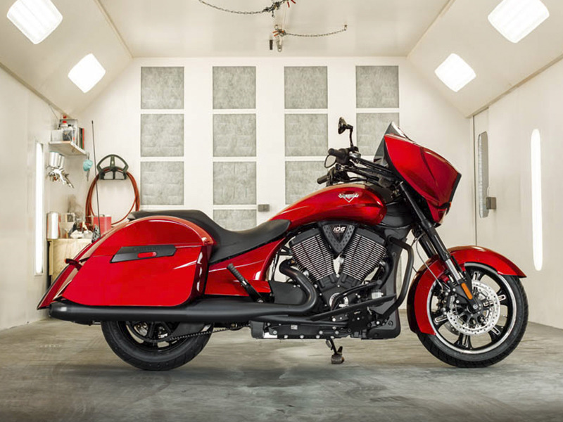 2017 Victory Cross Country Gloss Sunset Red