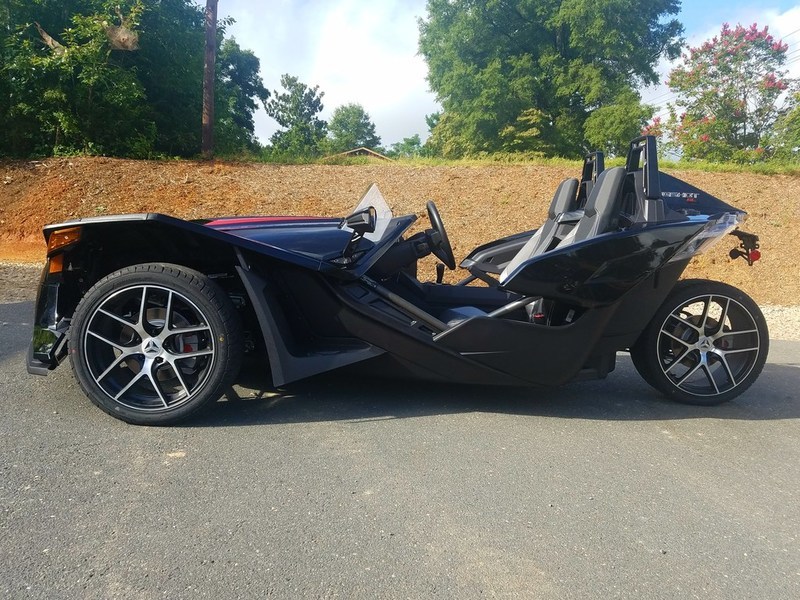 2017 Polaris Slingshot Reverse Trike SL Black Pearl