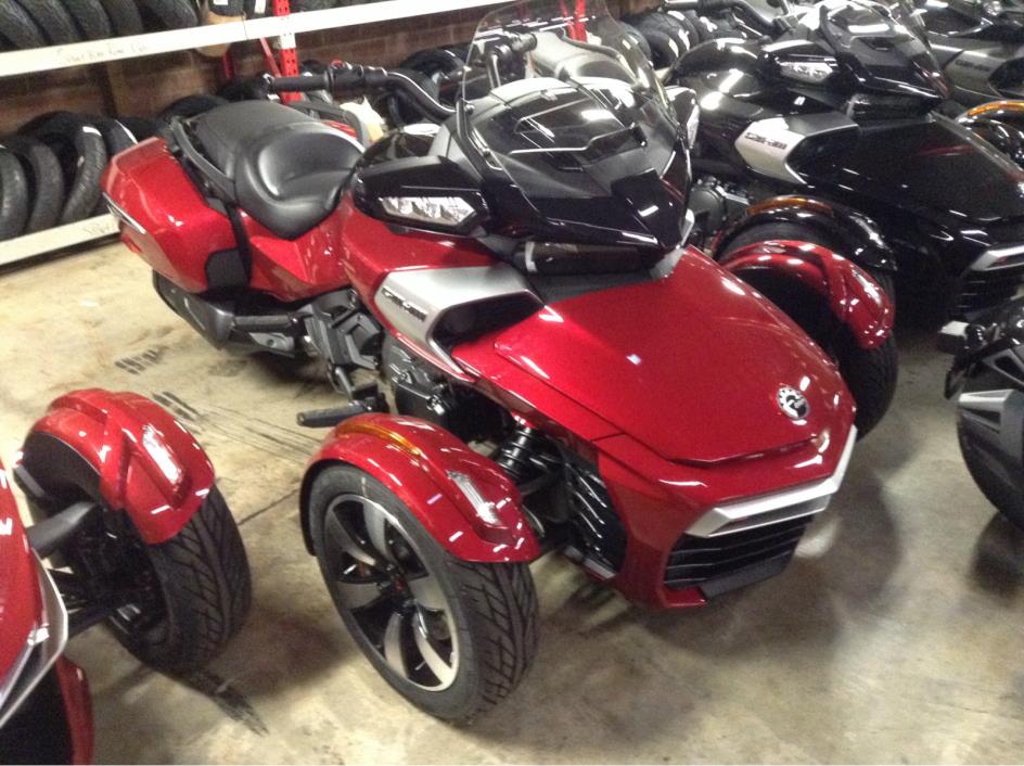 2017 Can-Am Spyder F3-T SE6 - Intense Red Pearl