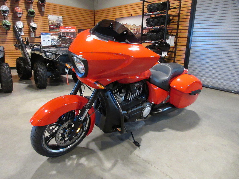 2016 Victory Cross Country Havasu Red with Clear Pear