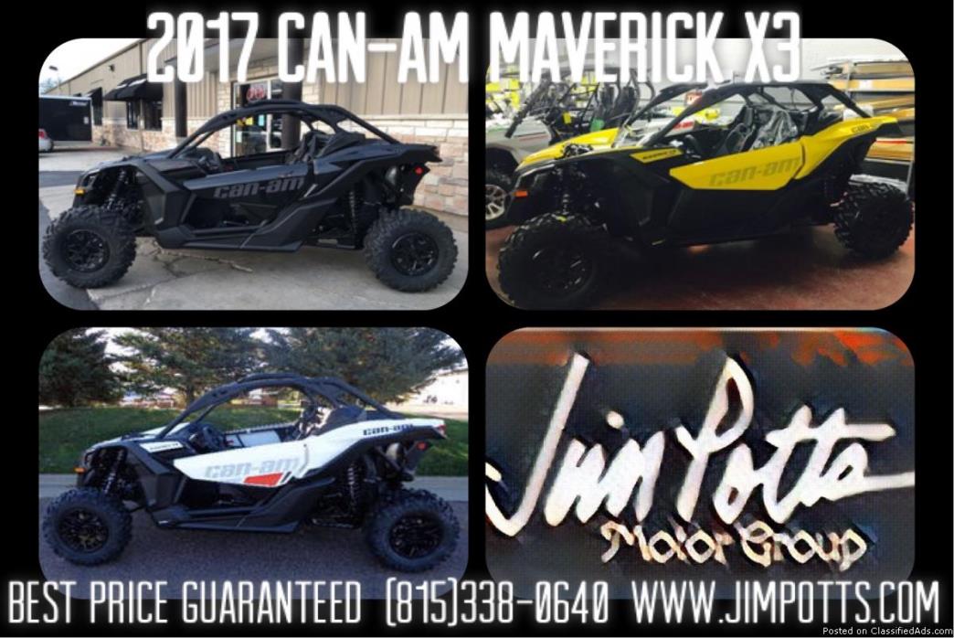 SALE! ALL NEW 2017 AND 2016 CAN-AM SIDE BY SIDES BEST PRICE GUARANTEED ONLY AT...