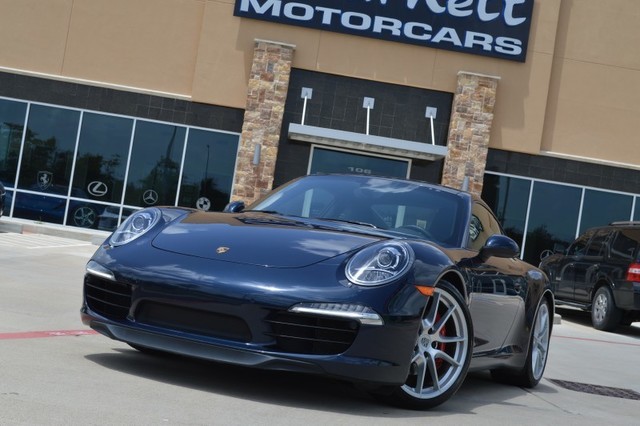 2013 Porsche 911 CARRERA S 2WD PREMIUM PKG 7 SPEED MANUAL