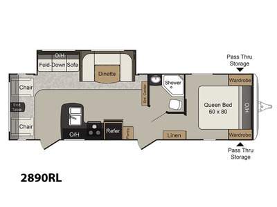 2017 Keystone Rv Passport Grand Touring 2890RL