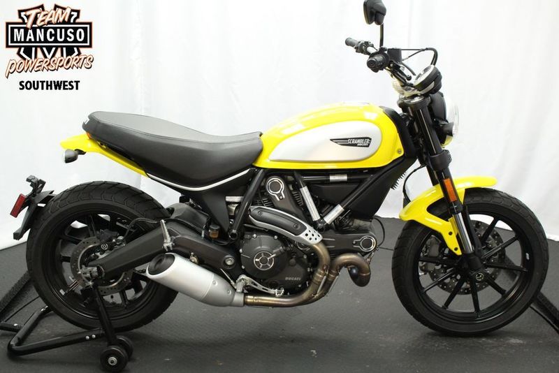 2016 Ducati Scrambler Icon '62 Yellow