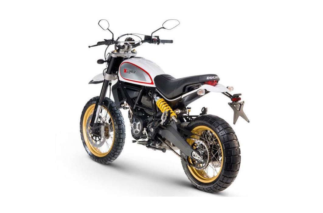 2017 Ducati Scrambler Desert Sled - White Mirag