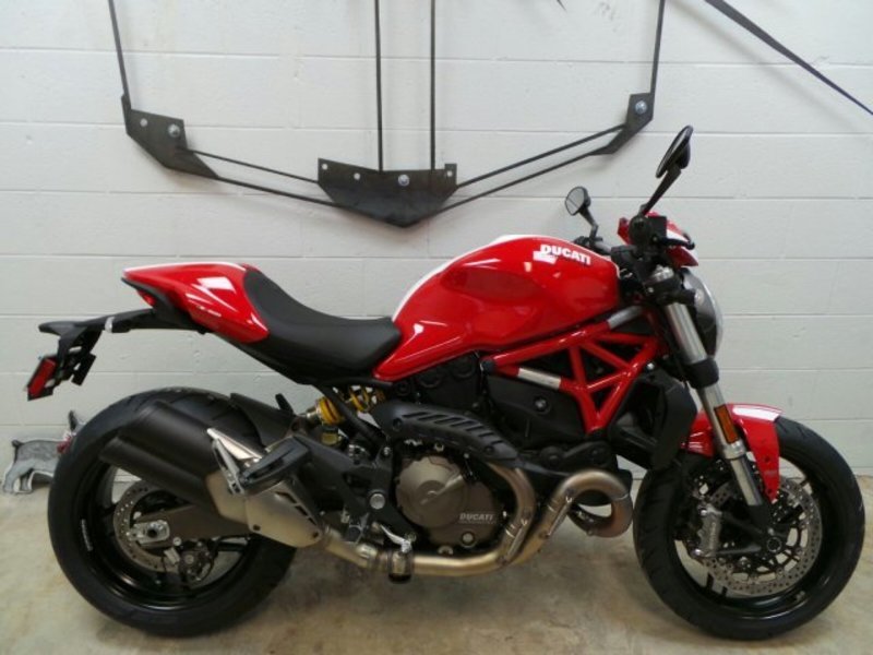 2015 Ducati Monster 821 Red with Stripe Livery