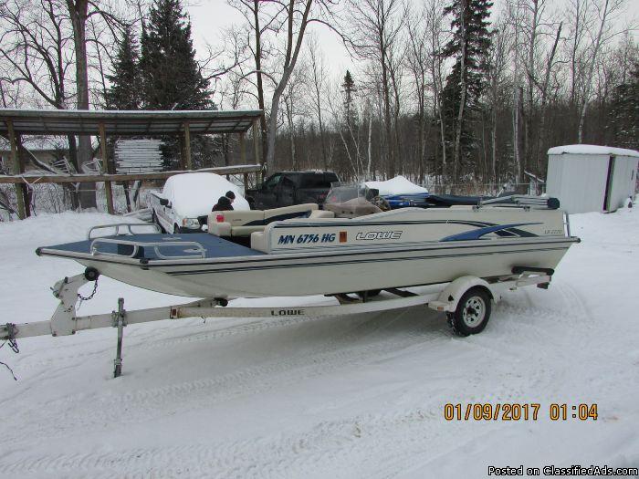 1998 Lowe LS 2220 Deck Boat 22’ #6964