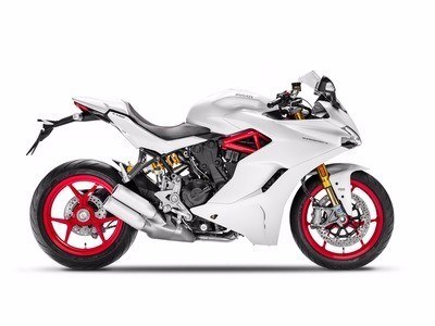 2017 Ducati SUPERSPORT S STAR WHITE SILK