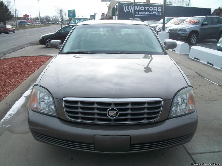 2002 Cadillac DeVille DHS 4dr sedan