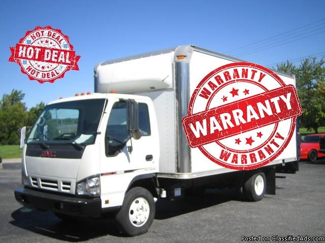2006 GMC W450 Cabover 16’ BOX TRUCK with ((( Liftgate ))) & Warranty!