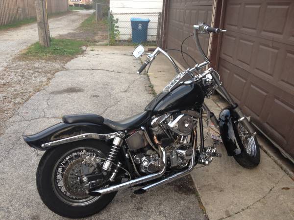 Harley Bobber shovelhead