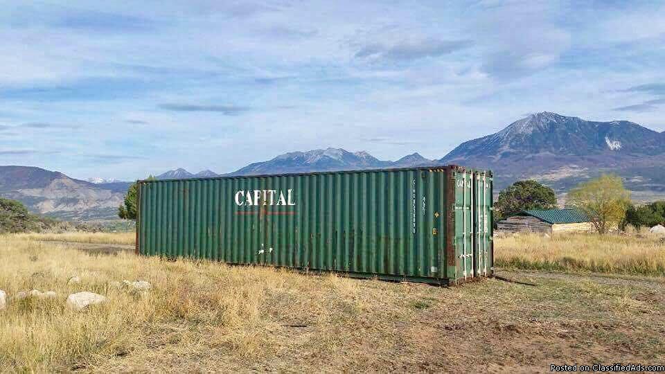 Great Storage Opportunity, Steel Container - Includes delivery