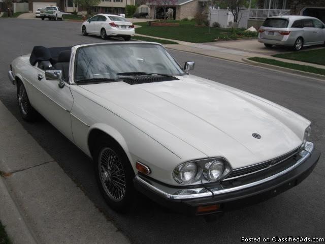 1990 Jaguar XJS V12 Convertible For Sale in Kaysville, Utah  84037