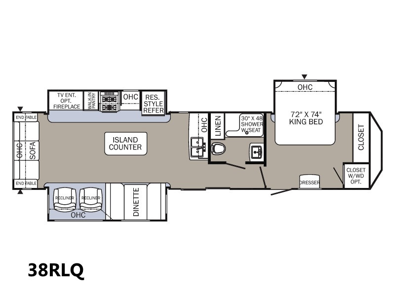 2017 Palomino Puma Destination Trailers 38RLQ