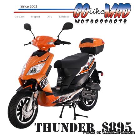 Thunder moped  - Brand New! Dependable ride