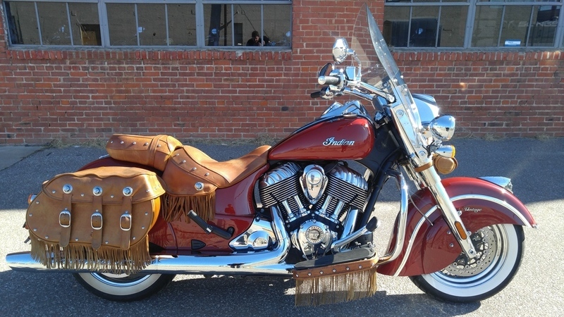 2014 Indian Chief Vintage Indian Motorcycle Red