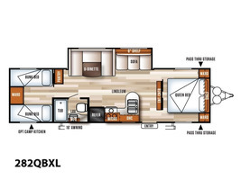 2017 Forest River Salem Cruise Lite 282QBXL