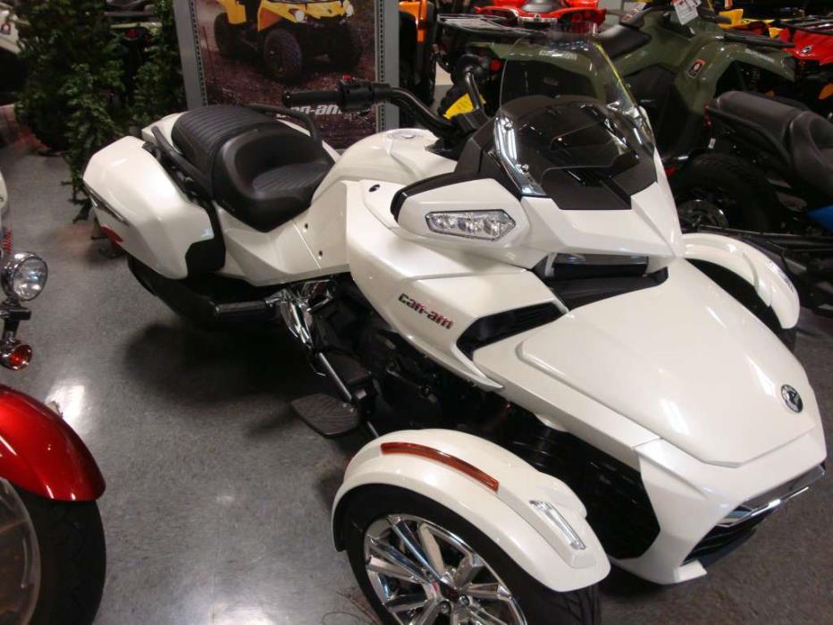 2016 Can-Am Spyder F3 Limited Pearl White