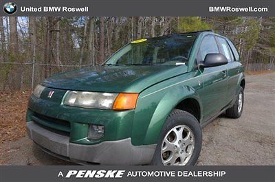 Saturn : Vue VUE FWD Automatic V6 VUE FWD Automatic V6 4 dr SUV Automatic Gasoline 3.0L V6 Cyl GREEN