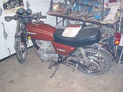 Kawasaki : Other 1978 kawasaki kz 200 original but needs repair
