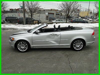 Volvo : C70 T5 2009 volvo c 70 t 5 turbo automatic fwd convertible premium repairable rebuilder