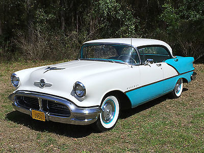 Oldsmobile : Eighty-Eight Holiday 88 Beautiful Original 1956 Oldsmobile 4 Door Hardtop with 70k miles (1955-1957)