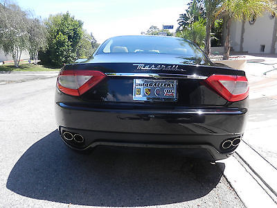 Maserati : Gran Turismo 2dr Coupe Beverly Hills Car in Showroom Condition !!! Black with rare Dark Tan Interior !!