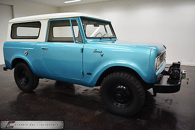 International Harvester : Scout 800A 1970 international scout 800 a 4 x 4 v 8 3 speed manual removable top