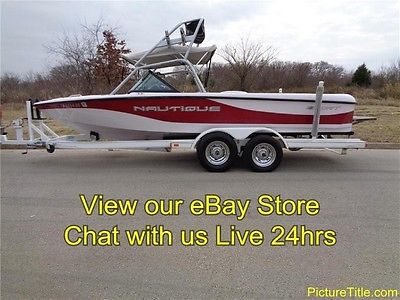 2002 Correct Craft Nautique Sport 21 Wakeboard Tower Direct Drive Texas