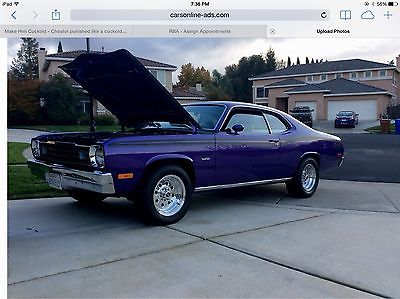 Plymouth : Duster 2 door coup Plymouth duster 1973