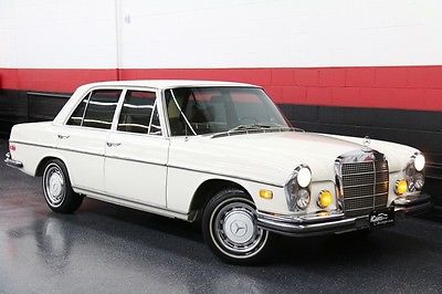 Mercedes-Benz : 200-Series 4dr Sedan 1972 mercedes benz 280 se no rust mechanic owned service records available wow