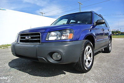 Subaru : Forester x 2003 subaru forester x wagon 4 door 2.5 l one owner carfax vehicle